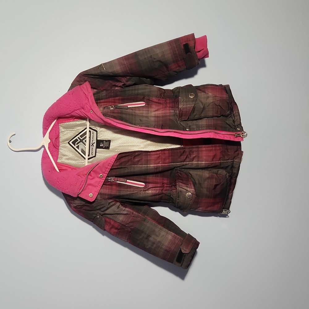 Girl's Zero Xposure winter jacket, size Small